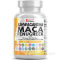 Maca supporta la capsula di estratto di maca vegano di salute riproduttiva